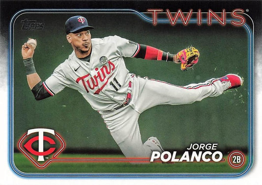 #67 Jorge Polanco - Minnesota Twins - 2024 Topps Baseball