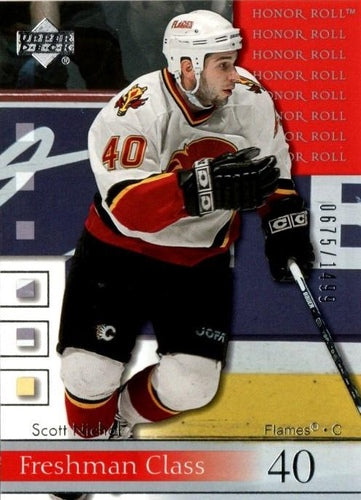 #67 Scott Nichol - Calgary Flames - 2001-02 Upper Deck Honor Roll Hockey