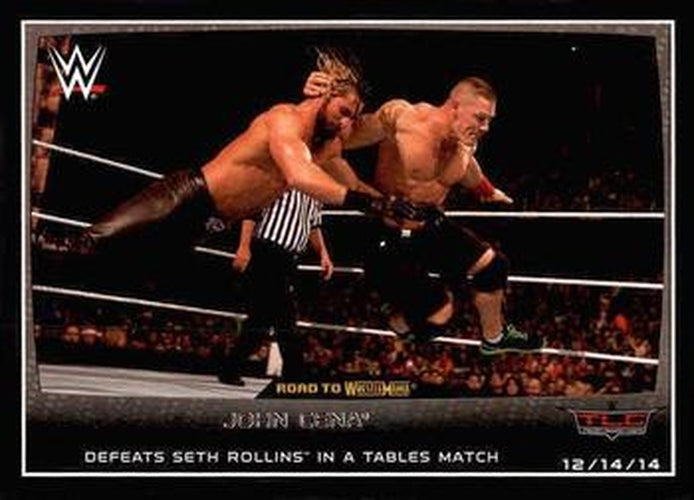 #67 John Cena - 2015 Topps WWE Road to Wrestlemania Wrestling
