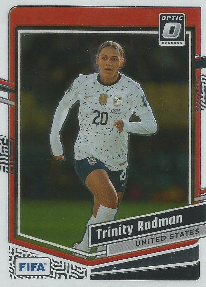 #67 Trinity Rodman - USA - 2023-24 Donruss - Optic Soccer
