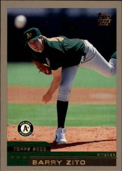 #T67 Barry Zito - Oakland Athletics - 2000 Topps Traded & Rookies Baseball