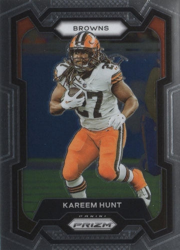 #67 Kareem Hunt - Cleveland Browns - 2023 Panini Prizm Football