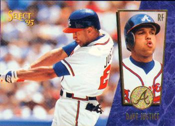 #67 David Justice - Atlanta Braves - 1995 Select Baseball