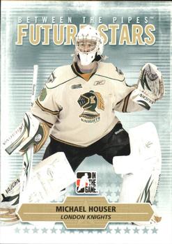 #67 Michael Houser - London Knights - 2009-10 In The Game Between The Pipes Hockey