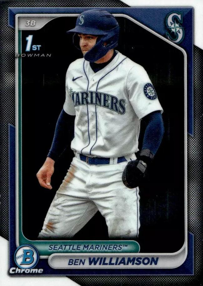 #BCP-67 Ben Williamson - Seattle Mariners - 2024 Bowman - Chrome Prospects Baseball
