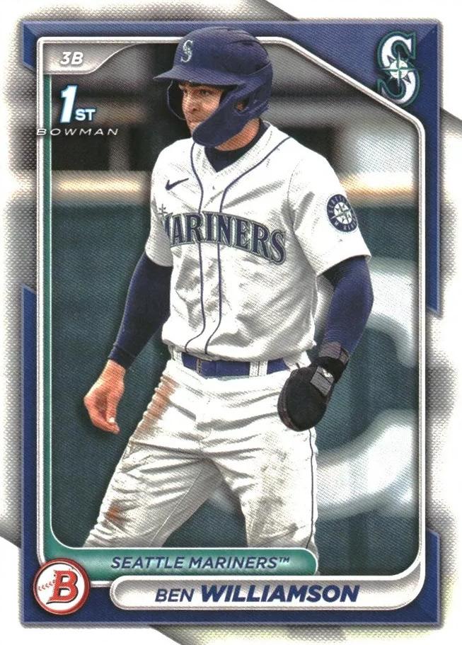 #BP-67 Ben Williamson - Seattle Mariners - 2024 Bowman - Prospects Baseball