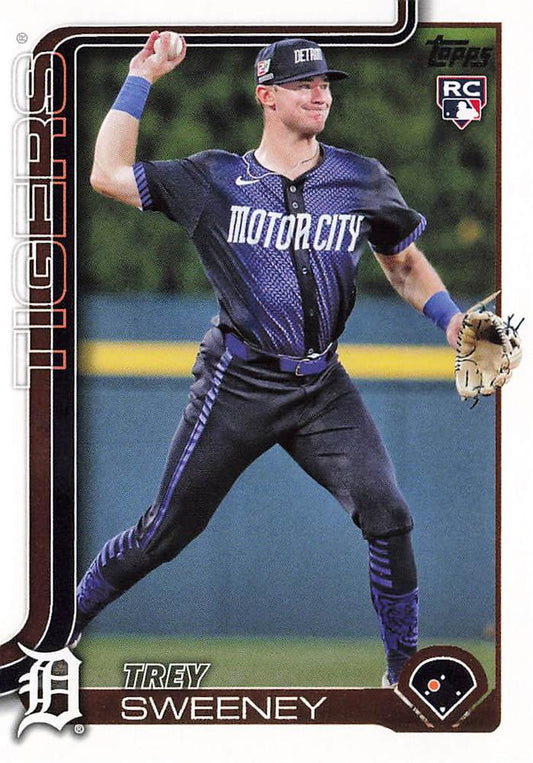 #67 Trey Sweeney - Detroit Tigers - 2025 Topps Baseball