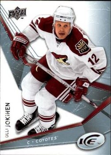 #67 Olli Jokinen - Phoenix Coyotes - 2008-09 Upper Deck Ice Hockey