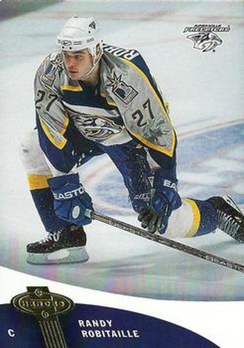 #67 Randy Robitaille - Nashville Predators - 2000-01 Upper Deck Heroes Hockey