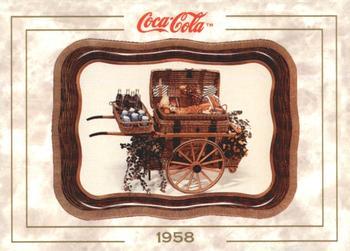 #67 TV Tray - 1993 Collect-A-Card Coca-Cola Collection Series 1
