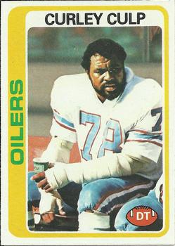#67 Curley Culp - Houston Oilers - 1978 Topps Football