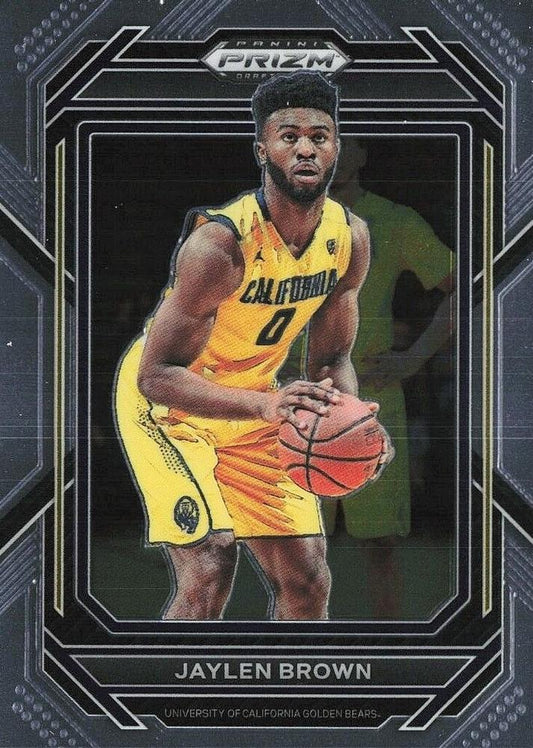 #67 Jaylen Brown - California Golden Bears - 2023 Panini Prizm Draft Picks Basketball