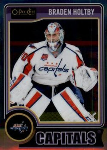 #67 Braden Holtby - Washington Capitals - 2014-15 O-Pee-Chee Platinum Hockey