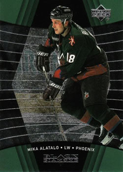 #67 Mika Alatalo - Phoenix Coyotes - 1999-00 Upper Deck Black Diamond Hockey