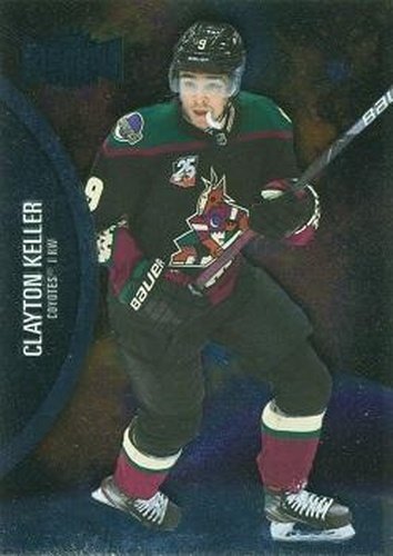 #67 Clayton Keller - Arizona Coyotes - 2021-22 Skybox Metal Universe Hockey