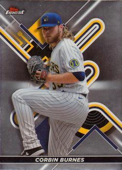 #67 Corbin Burnes - Milwaukee Brewers - 2022 Finest Baseball