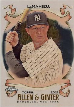 #67 DJ LeMahieu - New York Yankees - 2021 Topps Allen & Ginter Chrome Baseball