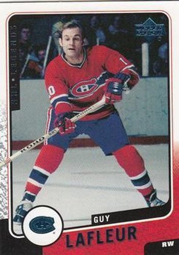 #67 Guy Lafleur - Montreal Canadiens - 2000-01 Upper Deck Legends Hockey
