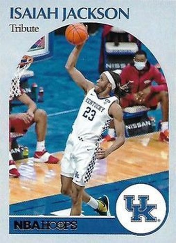 #67 Isaiah Jackson - Kentucky Wildcats - 2021 Panini Chronicles Draft Picks Basketball