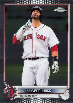 #67 J.D. Martinez - Boston Red Sox - 2022 Topps Chrome Baseball