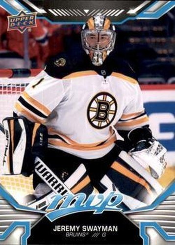 #67 Jeremy Swayman - Boston Bruins - 2022-23 Upper Deck MVP Hockey