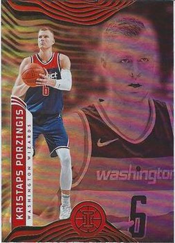 #67 Kristaps Porzingis - Washington Wizards - 2021-22 Panini Illusions Basketball