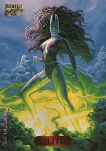 #67 Lilith - 1994 Fleer Marvel Masterpieces Hildebrandt Brothers