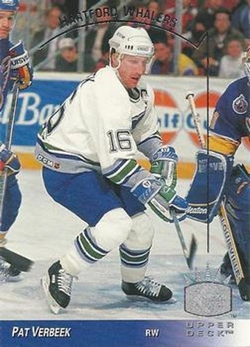#67 Pat Verbeek - Hartford Whalers - 1993-94 Upper Deck - SP Hockey