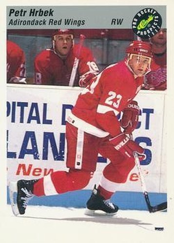 #67 Petr Hrbek - Adirondack Red Wings - 1993 Classic Pro Prospects Hockey