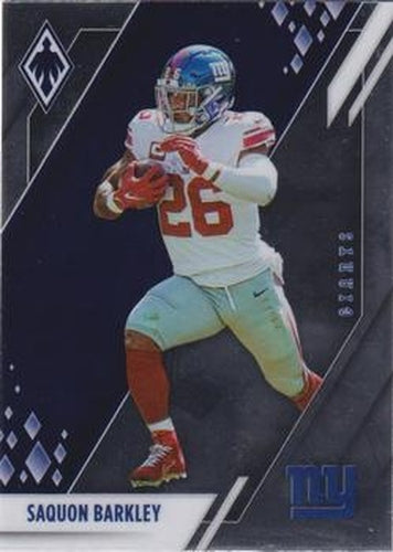 #67 Saquon Barkley - New York Giants - 2021 Panini Phoenix Football