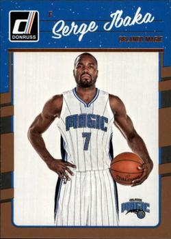 #67 Serge Ibaka - Orlando Magic - 2016-17 Donruss Basketball