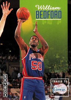 #67 William Bedford - Los Angeles Clippers - 1992-93 SkyBox Basketball