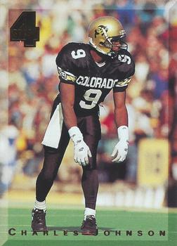 #67 Charles Johnson - Colorado Buffaloes / Pittsburgh Steelers - 1994 Classic Four Sport
