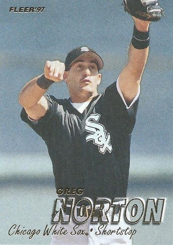 #67 Greg Norton - Chicago White Sox - 1997 Fleer Baseball