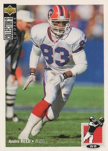 #67 Andre Reed - Buffalo Bills - 1994 Collector's Choice Football