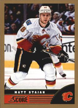 #67 Matt Stajan - Calgary Flames - 2013-14 Score - Gold Hockey