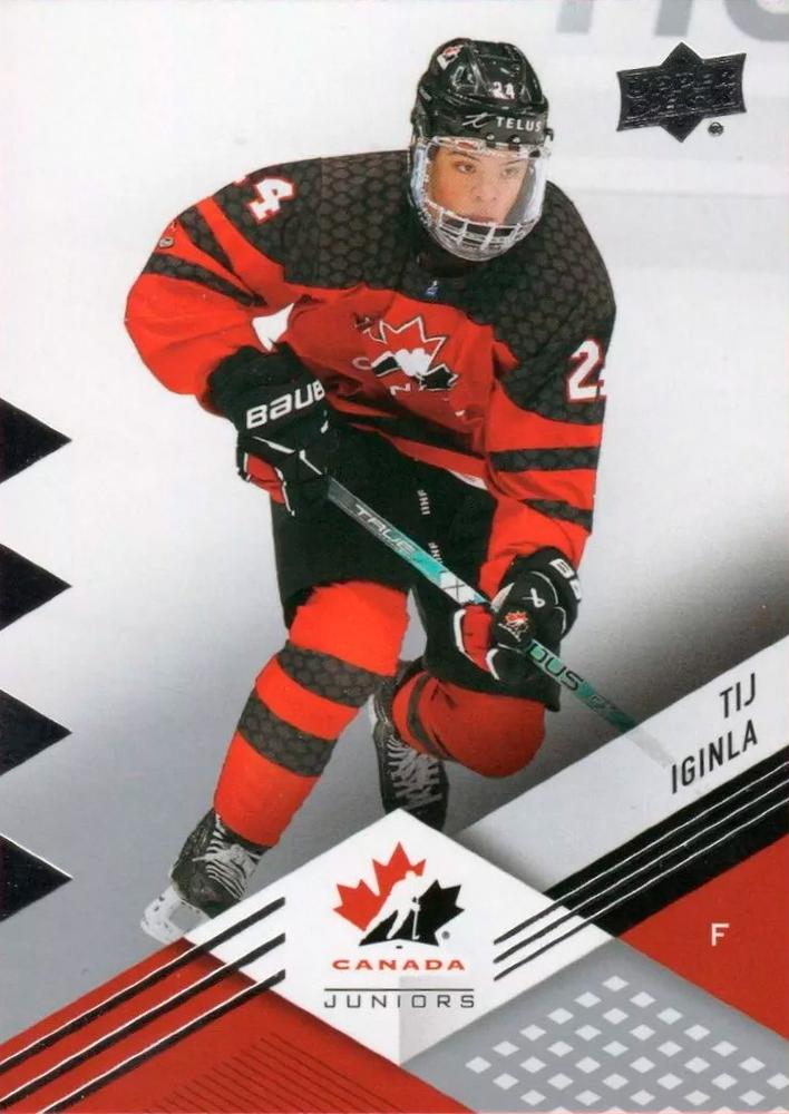 #67 Tij Iginla - Canada - 2024 Upper Deck Team Canada Juniors Hockey
