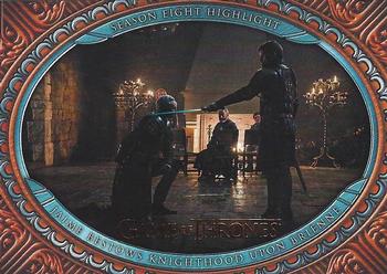 #67 Jaime Bestows Knighthood Upon Brienne - 2022 Rittenhouse Game of Thrones