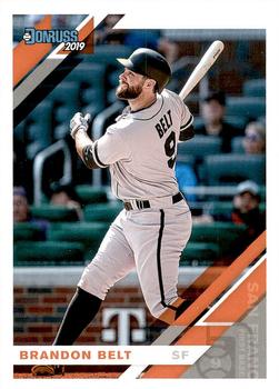 #67 Brandon Belt - San Francisco Giants - 2019 Donruss Baseball