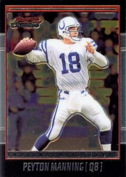 #67 Peyton Manning - Indianapolis Colts - 2001 Bowman Chrome Football