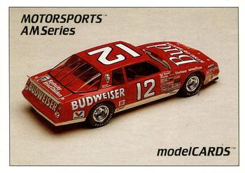 #67 Neil Bonnett's Car - Junior Johnson & Associates - 1992 Motorsports Modelcards AM Series Racing