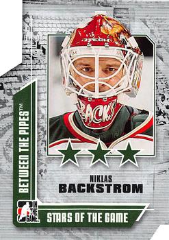 #67 Niklas Backstrom - Minnesota Wild - 2008-09 In The Game Between The Pipes Hockey