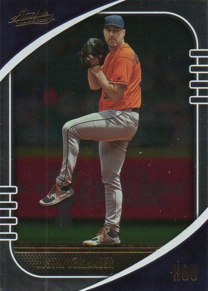 #67 Justin Verlander - Houston Astros - 2021 Panini Absolute Baseball