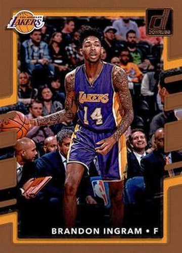 #67 Brandon Ingram - Los Angeles Lakers - 2017-18 Donruss Basketball