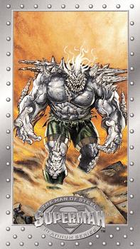 #67 Doomsday! - 1994 SkyBox Superman Man of Steel Platinum Series