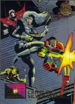 #67 Crippler & Silver Sable - 1994 Fleer Marvel Universe