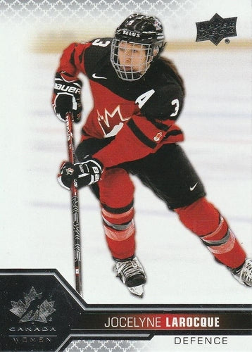 #67 Jocelyne Larocque - Canada - 2022-23 Upper Deck Team Canada Juniors Hockey