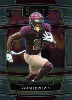 #67 Dyami Brown - Washington Football Team - 2021 Panini Select Football