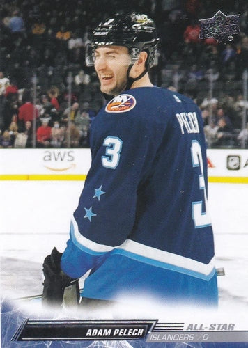#680 Adam Pelech - New York Islanders - 2022-23 Upper Deck Hockey
