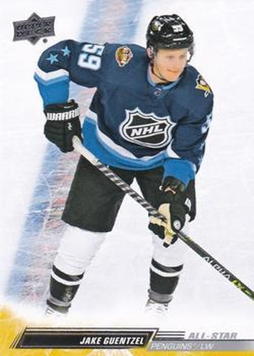 #681 Jake Guentzel - Pittsburgh Penguins - 2022-23 Upper Deck Hockey